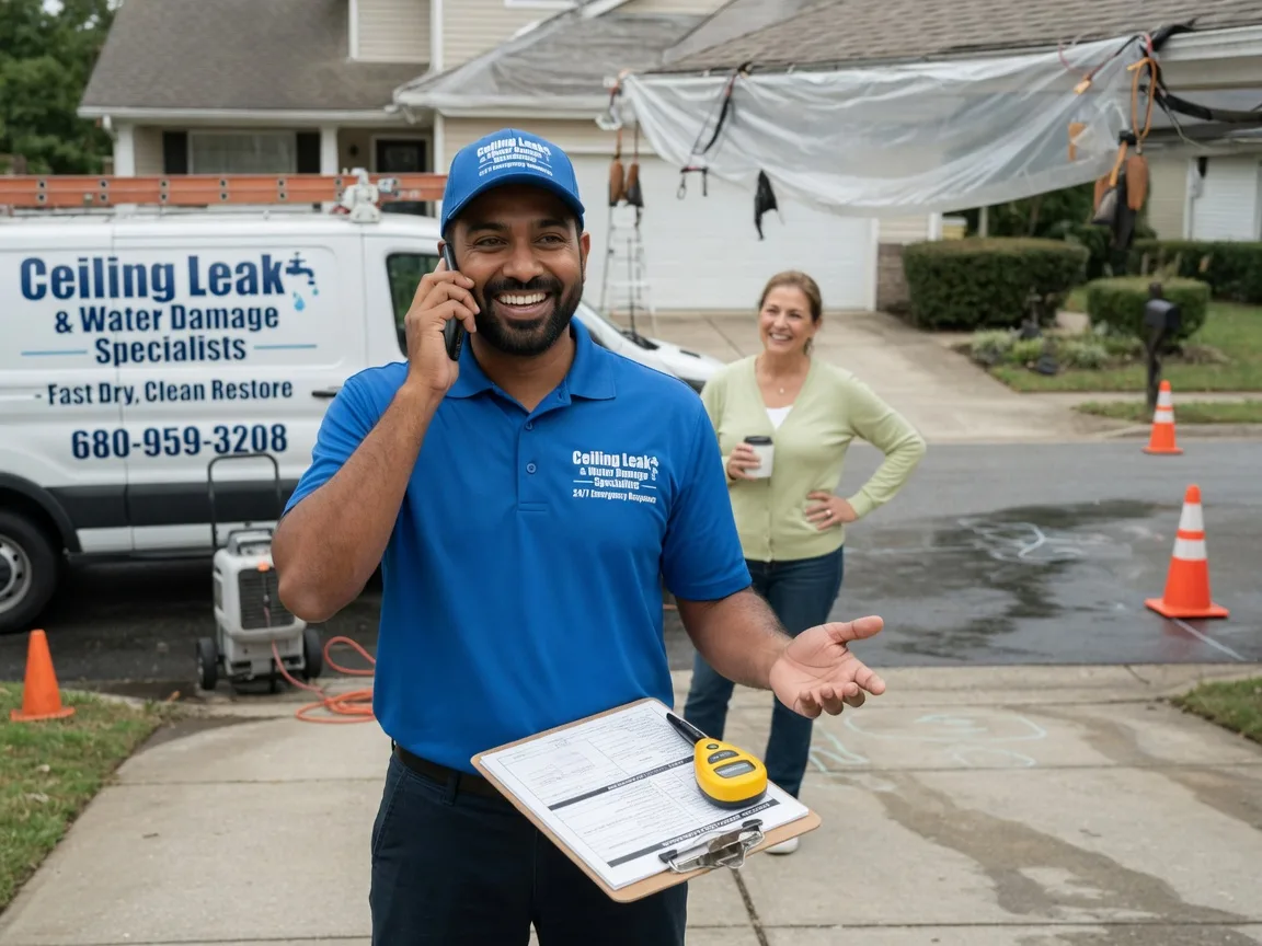 Ceiling Leak Cleanup Madison, NE FAQs